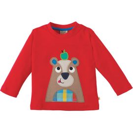 Frugi Organic Discovery Bear T-Shirt 