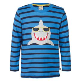 Frugi Organic Discovery Shark T-Shirt 