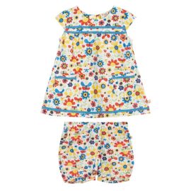 Organic Baby Playsuit Set (Garden)