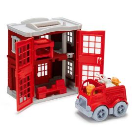 Green Toys Fire Station Playset