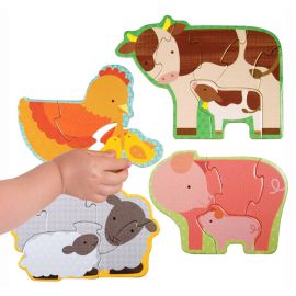 Beginner puzzle – Farm Babies