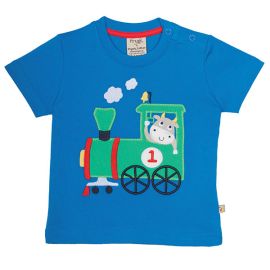 Frugi Organic T-Shirt Train