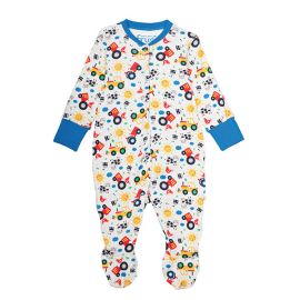 Frugi Organic Babygrow Farm Friends