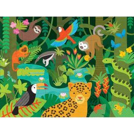 Petitcollage Wild Rainforest Floor Puzzle